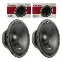 Kit 2 Alto Falantes MidRange 10" TS-M250PRO Pioneer 1200W RMS 8 Ohms Kit 2 Alto Falantes MidRange 10" TS-M250PRO Pioneer 1200W RMS 8 Ohms