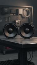 Kit 2 Alto Falantes Woofer 8 Pol 100W RMS 8 Ohms
