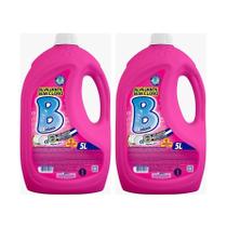 KIT 2 Alvejante Sem Cloro Tira Manchas 3 Em 1 Barbarex 5L KIT 2 Alvejante Sem Cloro Tira Manchas 3 Em 1 Barbarex 5L