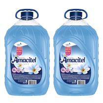 Kit 2 Amaciante Amacitel Luxo Toque De Poesia 5L Cheiroso