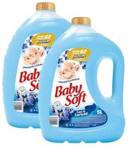 kit 2 Amaciante Baby Soft Toque De Carinho Galão 5L