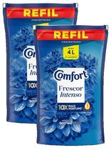 kit 2 Amaciante Comfort Frescura Intensa Doy Pack 900ML