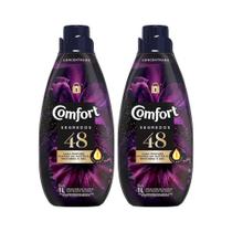 Kit 2 Amaciante Concentrado Comfort 48 Segredos 1L