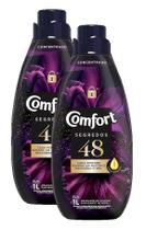 kit 2 Amaciante Concentrado Comfort 48 Segredos 1L kit 2 Amaciante Concentrado Comfort 48 Segredos 1L
