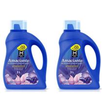 Kit 2 Amaciante Concentrado Members Mark 3L Rendimento, Perfume E Cuidado Com As Roupas