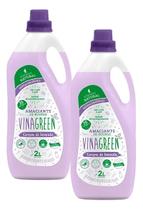 kit 2 Amaciante de Roupas Campos de Lavanda Vinagreen 2 Litros