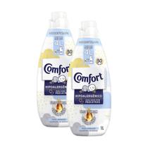 Kit 2 Amaciantes Comfort Concentrado Puro Cuidado 1l Kit 2 Amaciantes Comfort Concentrado Puro Cuidado 1l