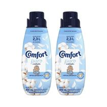 Kit 2 Amaciantes Comfort Concentrado Puro Cuidado Intense 500ml