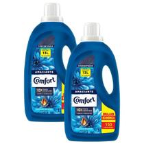 Kit 2 Amaciantes Concentrados Comfort Frescor Intenso 3L Kit 2 Amaciantes Concentrados Comfort Frescor Intenso 3L