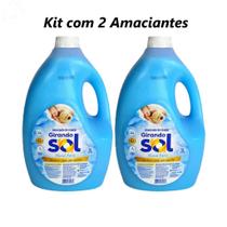 Kit 2 Amaciantes de Roupas Girando Sol 5 Litros Fragrancia:Kit 2 Floral Paris