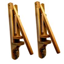 Kit 2 Amassador Lata Abridor Boi 54x9cm Churrasco Qualidade