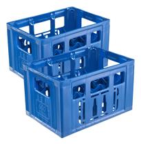 Kit 2 Ambev Engradado Cerveja 600ml P/ 24 Bebeto Azul