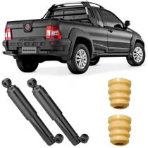 Kit 2 Amortecedor Strada 2001 A 2013 Traseiro
