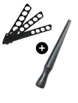 Kit 2 Aneleira Régua Bastão Plástico Medir Dedo Medidor Anel Kit 2 Aneleira Régua Bastão Plástico Medir Dedo Medidor Anel