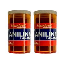 Kit 2 Anilina A Álcool Permabond Cor do Produto:Laranja Kit 2 Anilina A Álcool Permabond Cor do Produto:Laranja