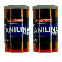 Kit 2 Anilina A Álcool Permabond Cor Do Produto:Preto Kit 2 Anilina A Álcool Permabond Cor Do Produto:Preto