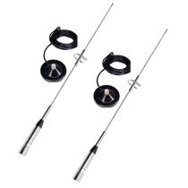 Kit 2 Antena de Alto Desempenho NL770S VHF UHF Dual Band Base Magnética Kit 2 Antena de Alto Desempenho NL770S VHF UHF Dual Band Base Magnética