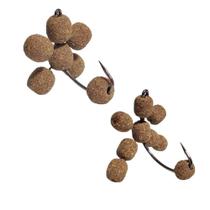 kit 2 Anteninhas Cruzada 9mm + Borboleta 8mm Cor Empanado