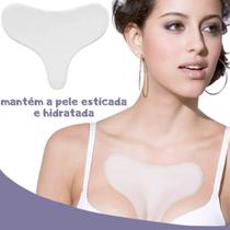 kit 2 Anti Rugas Silicone Adesivo Para Colo do Peito Reutilizavel Autocolante kit 2 Anti Rugas Silicone Adesivo Para Colo do Peito Reutilizavel Autocolante