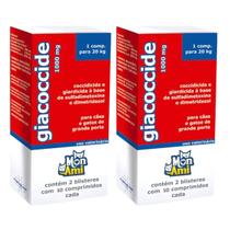 Kit 2 Antimicrobiano Giacoccide 1000mg Mon Ami - 20 Comp