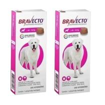 Kit 2 Antipulga e Carrapato Bravecto de 40 a 56kg