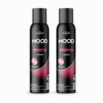Kit 2 Antitranspirante AE Sport Women Mood 150ml Desodorante