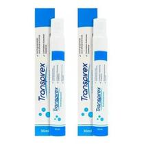 Kit 2 Antitranspirante Sudorese Hiperidrose Transpirex 30ml