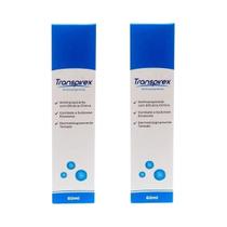 Kit 2 Antitranspirante Sudorese Hiperidrose Transpirex 60ml