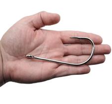 Kit 2 Anzol Grande Pesca De Jacaré E Peixes Grandes 16/0 cod-9167