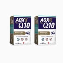 Kit 2 AOX Vita SuprAZ Q10 30 cápsulas Formação de Colágeno