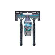 Kit 2 Aparelho de Barbear Descartável Barbeador 3 Lâminas Enox Expert Kit 2 Aparelho de Barbear Descartável Barbeador 3 Lâminas Enox Expert
