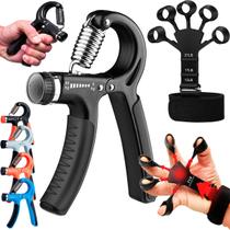 Kit 2 Aparelho Hand Grip Exercitador Mãos Dedo Fisioterapia - Maluzi