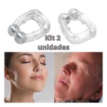 Kit 2 Aparelhos Anti Ronco Clipe Dilatador Nasal Magnético Durma Bem Melhore Seu Sono Original Melhor Respiração Oferta