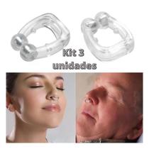 Kit 2 Aparelhos Anti Ronco Clipe Dilatador Nasal Magnético Durma Bem Melhore Seu Sono Original Melhor Respiração Oferta