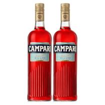 Kit 2 Aperitivos Campari Bitter 998ml
