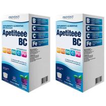 Kit 2 Apetiteee Bc Uva 240 Ml Vitamina C+ B1 B2 B6 Prevent Pharma Kit 2 Apetiteee Bc Uva 240 Ml Vitamina C+ B1 B2 B6 Prevent Pharma