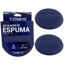 Kit 2 Aplicador De Espuma Para Ceras, Hidratantes Vonixx Kit 2 Aplicador De Espuma Para Ceras, Hidratantes Vonixx