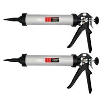 Kit 2 aplicador de silicone fechado profissional 9" sd tools