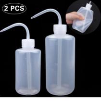 Kit 2 Aplicador de Tinta De Cabelo Ponta Inclinado tintura com ação de bomba p/ cabelo