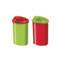 Kit 2 Apontador Com Deposito De Lapis FABER CASTELL Jumbo Kit 2 Apontador Com Deposito De Lapis FABER CASTELL Jumbo