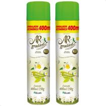 Kit 2 Ar Gradável Kelldrin Aerossol Chá Branco - 400ml
