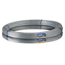 Kit 2 Arame Liso Ovalado Gerdau 16x14 700Kgf 1000m