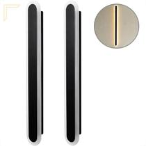 Kit 2 Arandela Led Borda Luminosa Acrilico 60 Cm Corredor