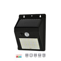 Kit 2 Arandela Solar Sunshine AS1 LED 2W Luz Fria 6500K