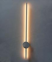 Kit 2 Arandelas 1m Linear Led Cabeceira Parede Luz Indireta Kit 2 Arandelas 1m Linear Led Cabeceira Parede Luz Indireta