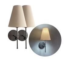 Kit 2 Arandelas de Parede Clássica de Chumbo Com Interruptor Com Cúpula Ref 05 Lâmpada Branco Frio, Sala, Quarto e Cama e cabeceira Kit 2 Arandelas de Parede Clássica de Chumbo Com Interruptor Com Cúpula Ref 05 Lâmpada Branco Frio, Sala, Quarto e Cama e cabeceira