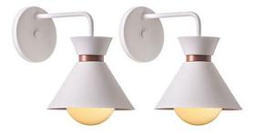 Kit 2 Arandelas Interno Retro Dubai Alumínio Decorações Kit 2 Arandelas Interno Retro Dubai Alumínio Decorações