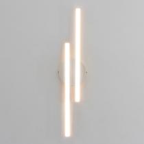Kit 2 Arandelas Linear Minimalista Plafon Duplo Led 50cm
