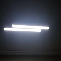 Kit 2 Arandelas Linear Minimalista Plafon Duplo Led 50cm