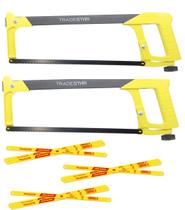 Kit 2 Arco Serra Pro 12' Polegadas +10 Lâminas 30MM BiMetal Tradestar